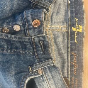 7 for all mankind Josefina skinny boyfriend jeans